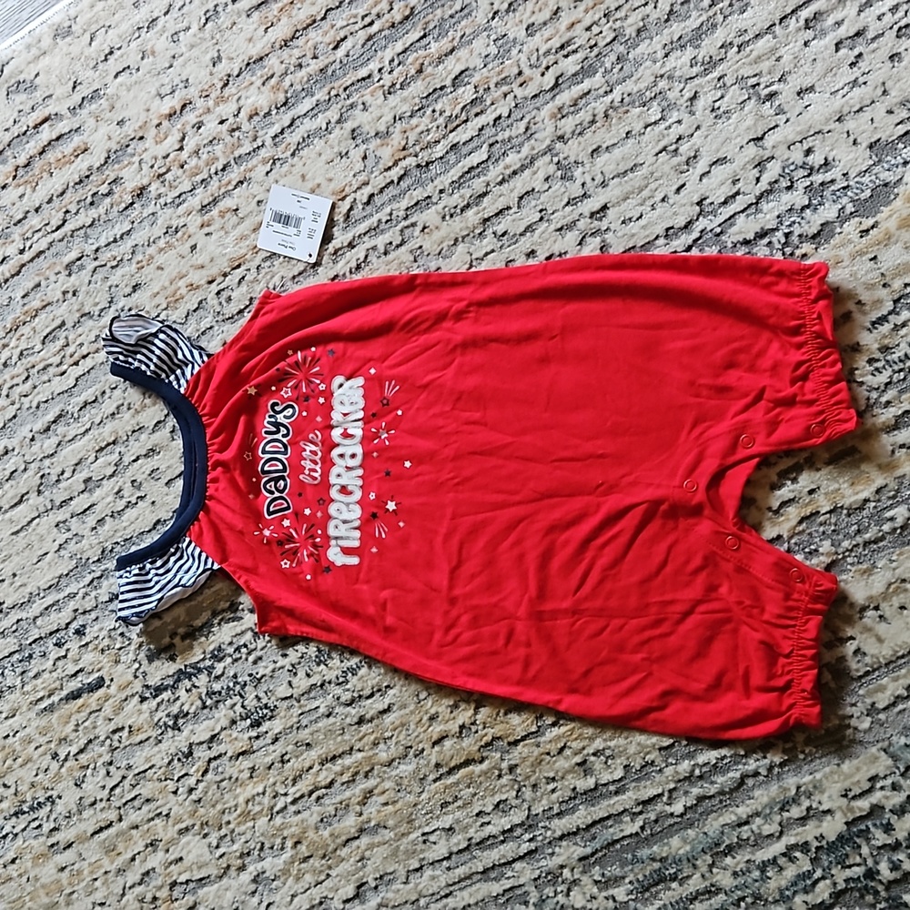 Fourth of July romper